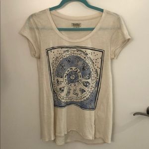 Lucky Brand Zodiac Tee